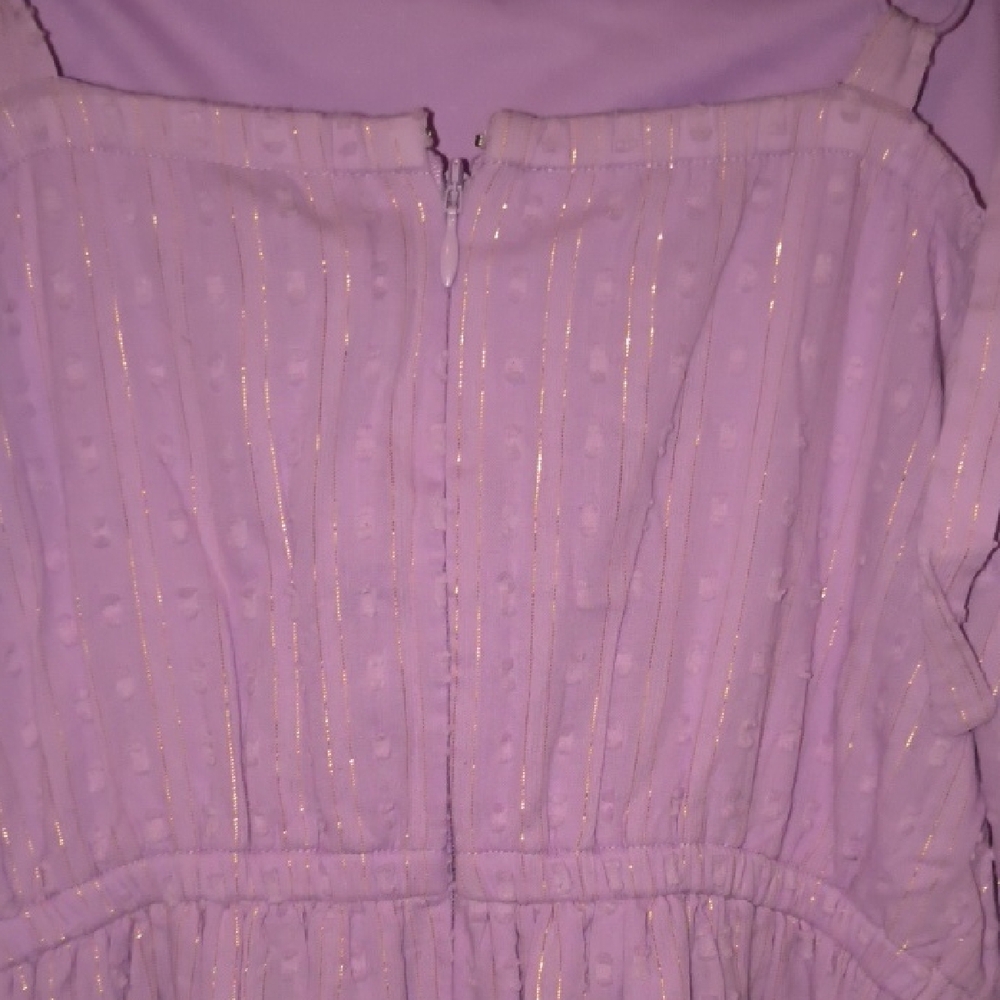 NWT Lane Bryant | Lavender Maxi Dress - Picture 7 of 8
